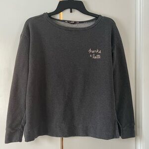 LOFT Dark Gray Sweater